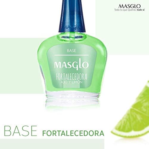 BASE FORTALECEDORA AJO Y LIMÓN 13,5 ML MASGLO