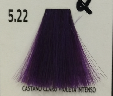 TINTE HAIR COLOR CREAM 5.22 CASTAÑO CLARO VIOLETA INTENSO KEEN STROK