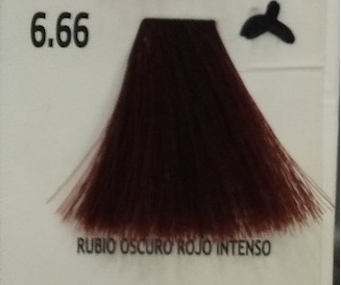 TINTE HAIR COLOR CREAM 6.66 RUBIO OSCURO ROJO INTENSO KEEN STROK