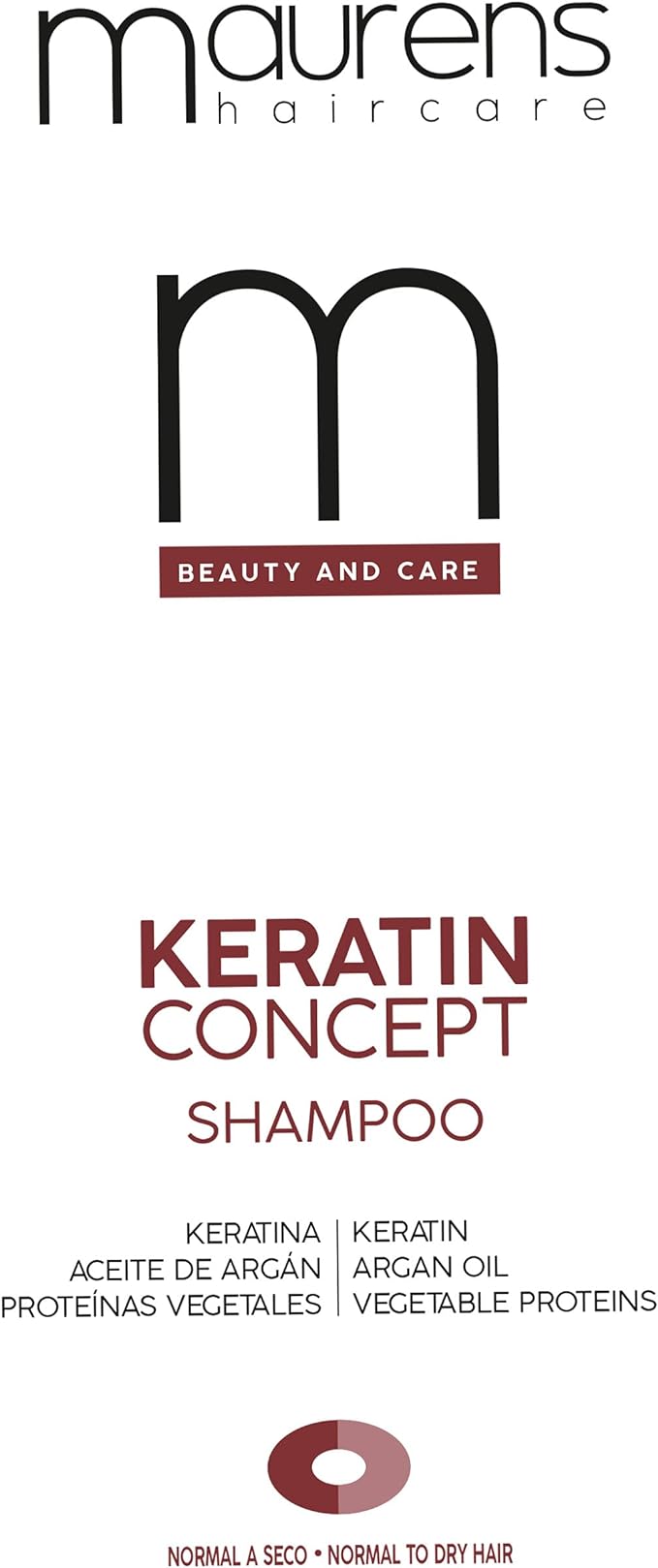 MAURENS - KERATIN CONCEPT SHAMPOO 1000 ml.