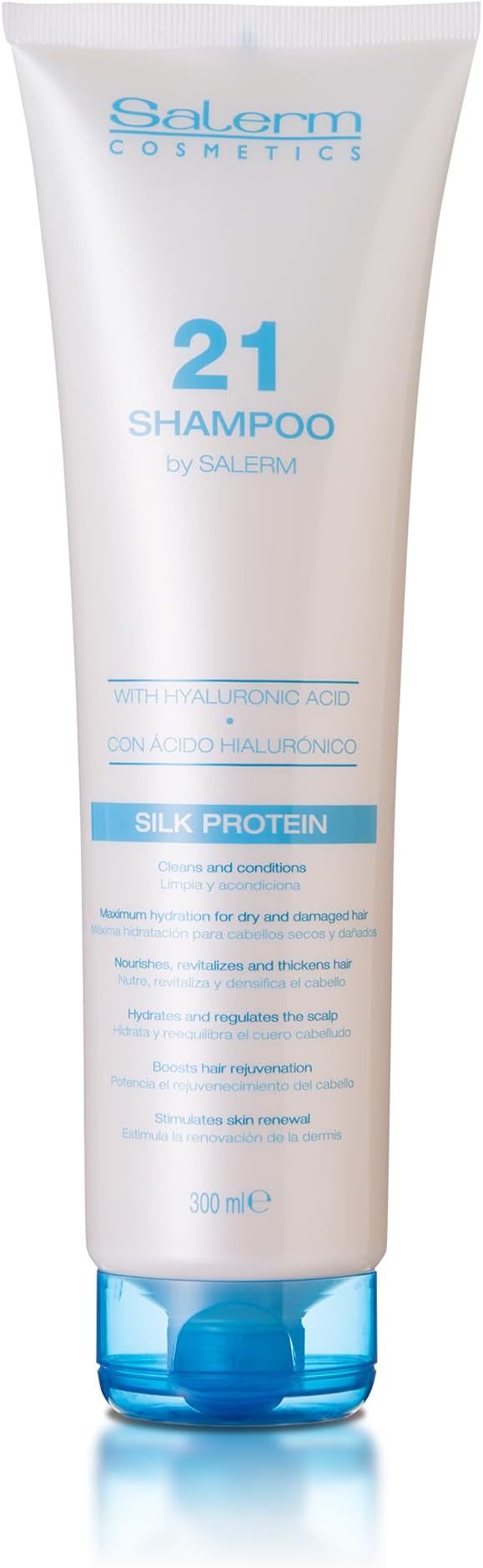 SALERM 21 CHAMPÚ SILK PROTEIN 300 ML