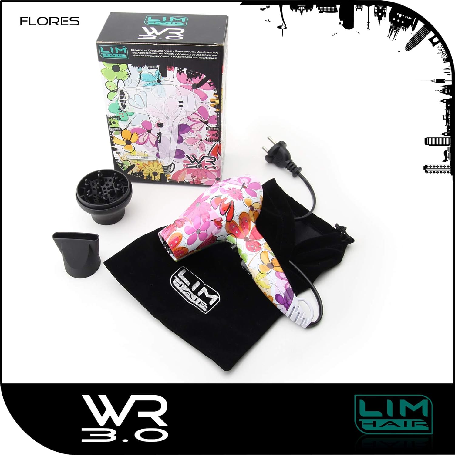 SECADOR LIM HAIR WR 3.0 FLORES