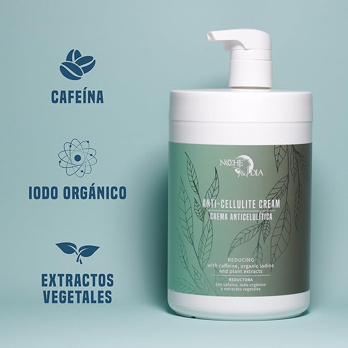 CREMA ANTICELULITICA REDUCTORA NOCHE Y DIA 1000ML