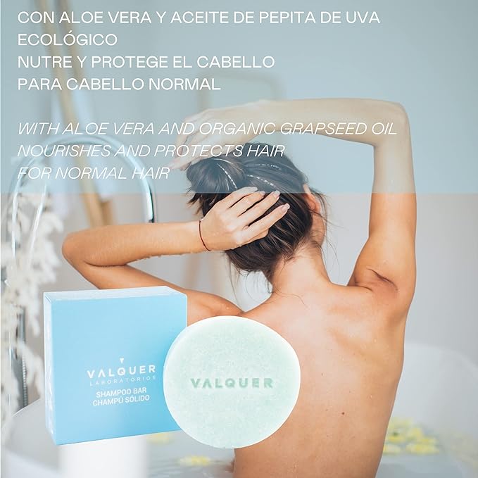 CHAMPÚ SÓLIDO CABELLO NORMAL SIN SULFATOS 50 gr