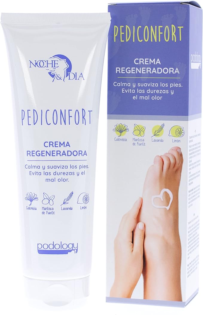 PEDICONFORT CREMA REGENERADORA. NOCHE Y DIA. 250ML