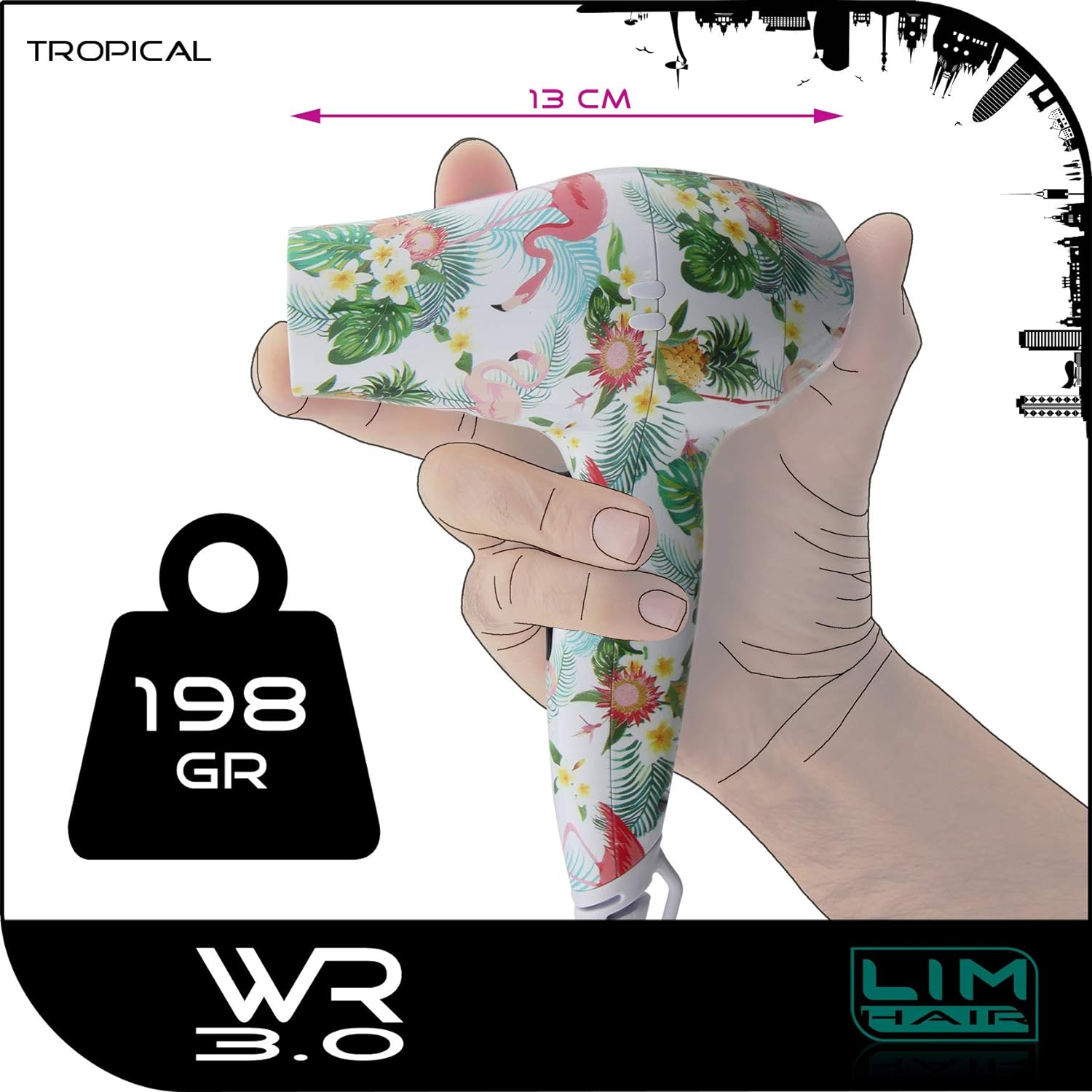 SECADOR LIM HAIR WR 3.O TROPICAL