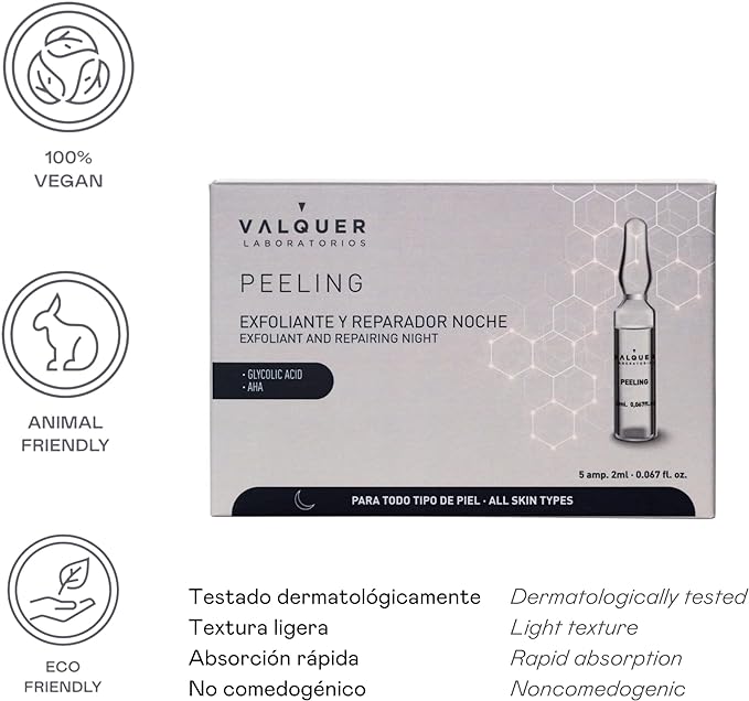 VALQUER AMPOLLAS EFECTO PEELING 5 X 2 ML