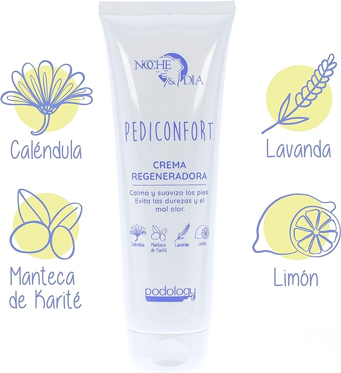 PEDICONFORT CREMA REGENERADORA. NOCHE Y DIA. 250ML