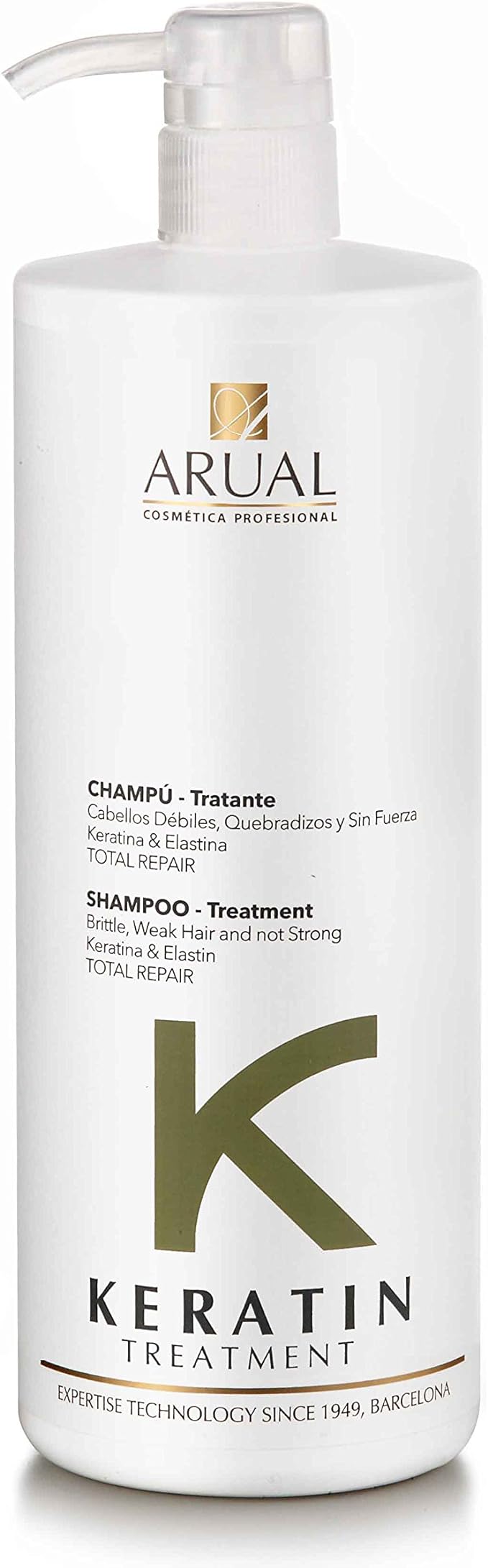 ARUAL CHAMPU TRATANTE KERATINA 1000ML