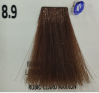 TINTE HAIR COLOR CREAM 8.9 RUBIO CLARO MARRÓN KEEN STROK