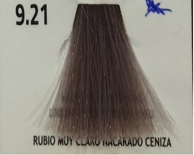 TINTE HAIR COLOR CREAM 9.21 RUBIO MUY CLARO NACARADO CENIZA KEEN STROK