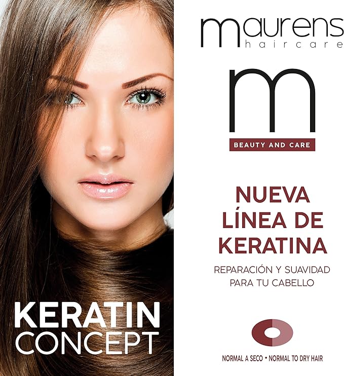 MAURENS. KERATIN CONCEPT SHAMPOO  400ml.