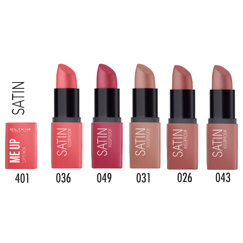 Barra de Labios Satinada "Kissproof Satin Me Up" 401T-3