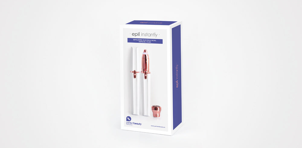 EPIL INSTANTLY Depilador Eléctrico Facial Especial Cejas de Perfect Beauty