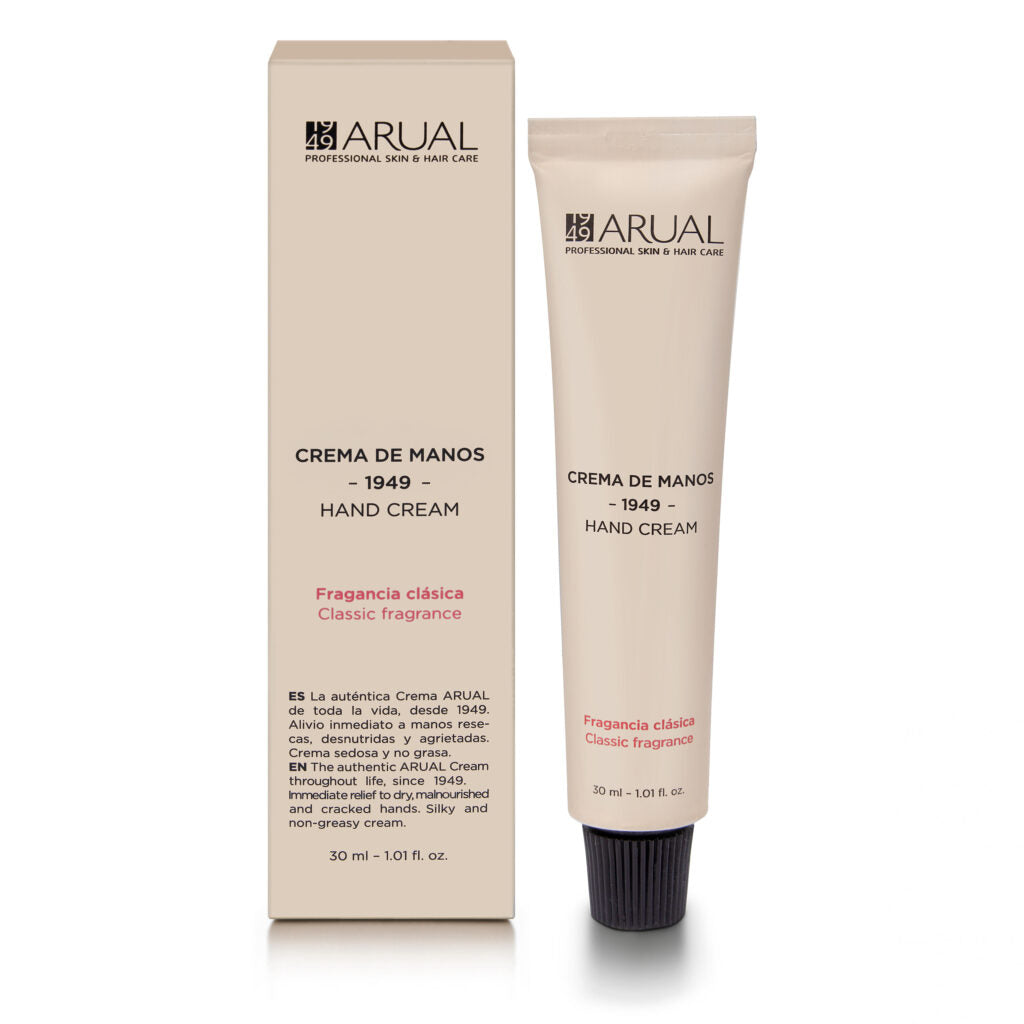 CREMA DE MANOS ARUAL FRAGANCIA CLÁSICA 30ML