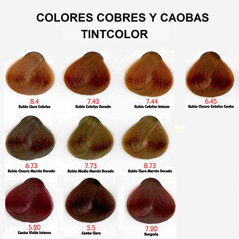 TINTCOLOR DE MAURENS 60ML. COLORES CAOBAS Y COBRIZOS