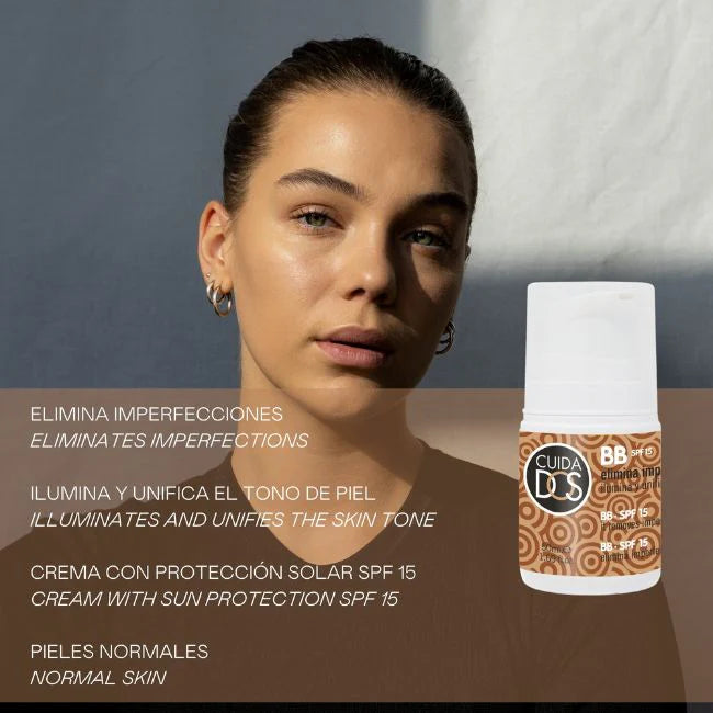 Crema facial BB Cream SPF 15 - 50 ml - VALQUER